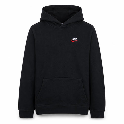 Nike Boys Black XL Pullover Hoodie Sweatshirt Fleece Lined Casual