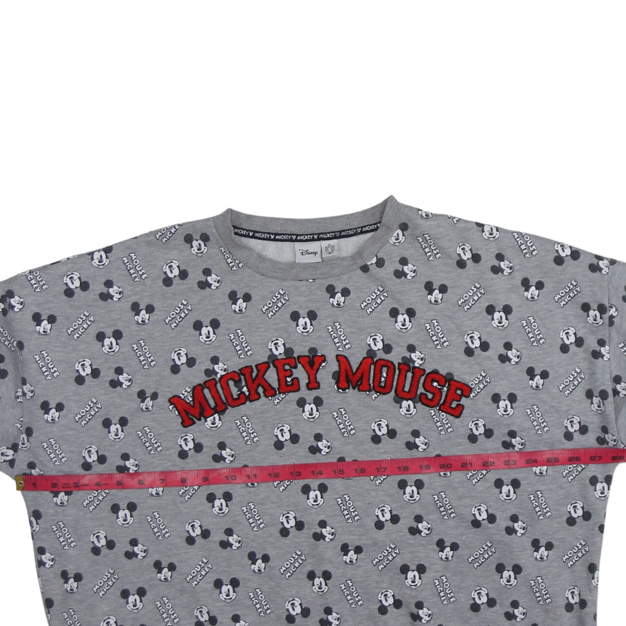 Disney Womens Grey Mickey Mouse Print Sweatshirt XL