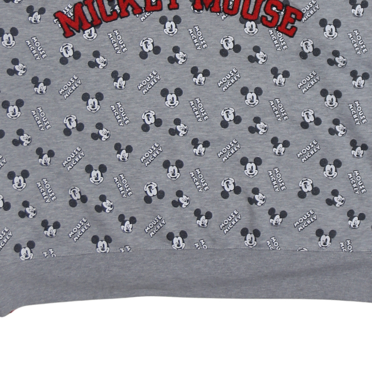 Disney Womens Grey Mickey Mouse Print Sweatshirt XL