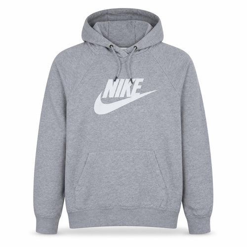 Nike Men's Grey Pullover Hoodie Small Logo Fleece Sportswear