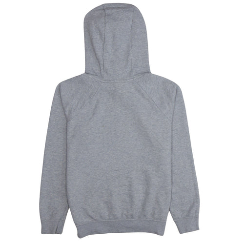 Nike Men's Grey Pullover Hoodie Small Logo Fleece Sportswear