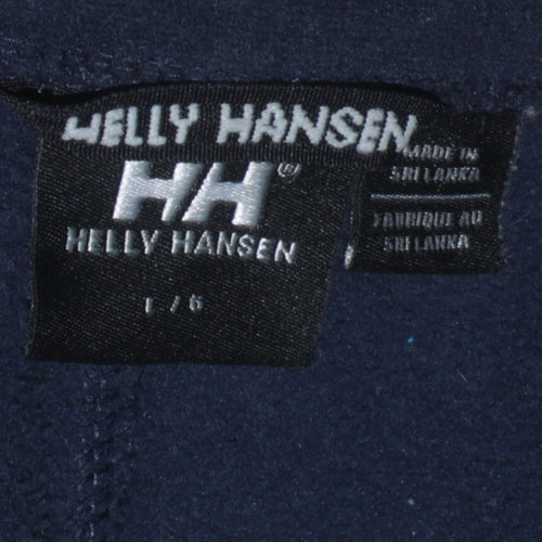 Helly Hansen Men's Blue Full Zip Fleece Sweatshirt Size L