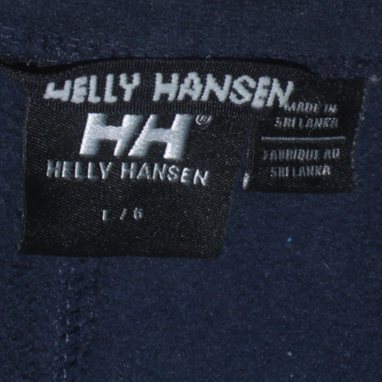 Helly Hansen Men's Blue Full Zip Fleece Sweatshirt Size L