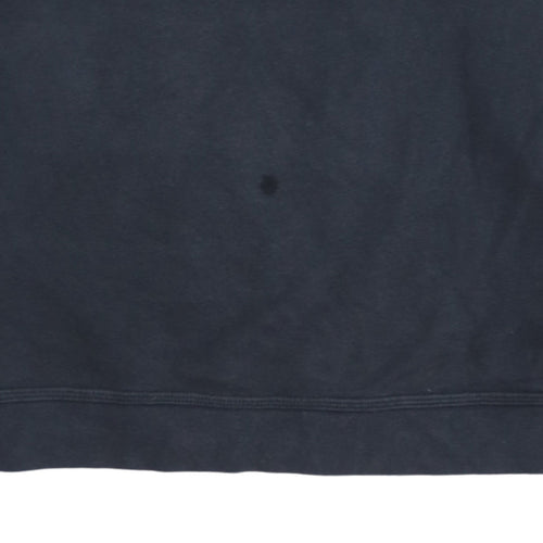 Nike Boys Black XL Crew Neck Fleece Pullover Sweatshirt with Logo
