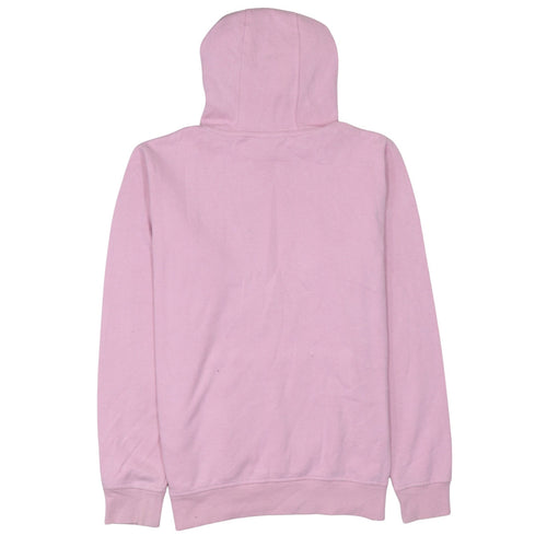 Ellesse Women Pink Pullover Hoodie UK 16 Cotton Blend Sport Style