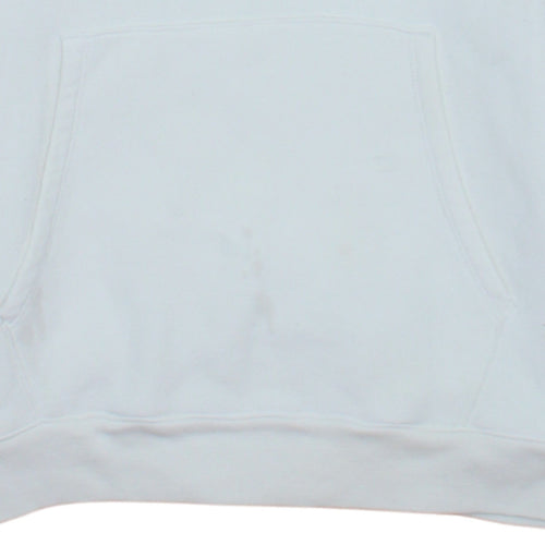Champion Women's White XS Pullover Hoodie with Logo Detail