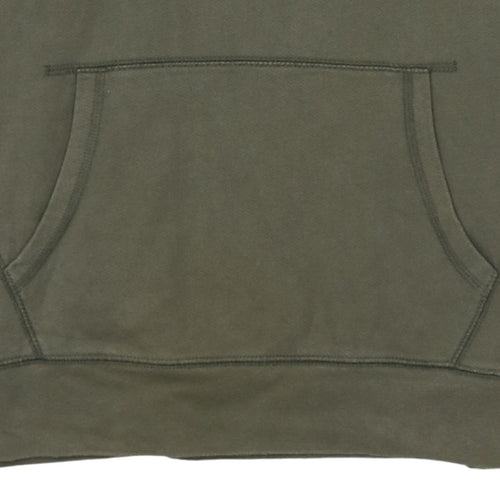 Levi's Men's Green Pullover Hoodie M Casual Cotton Sweatshirt