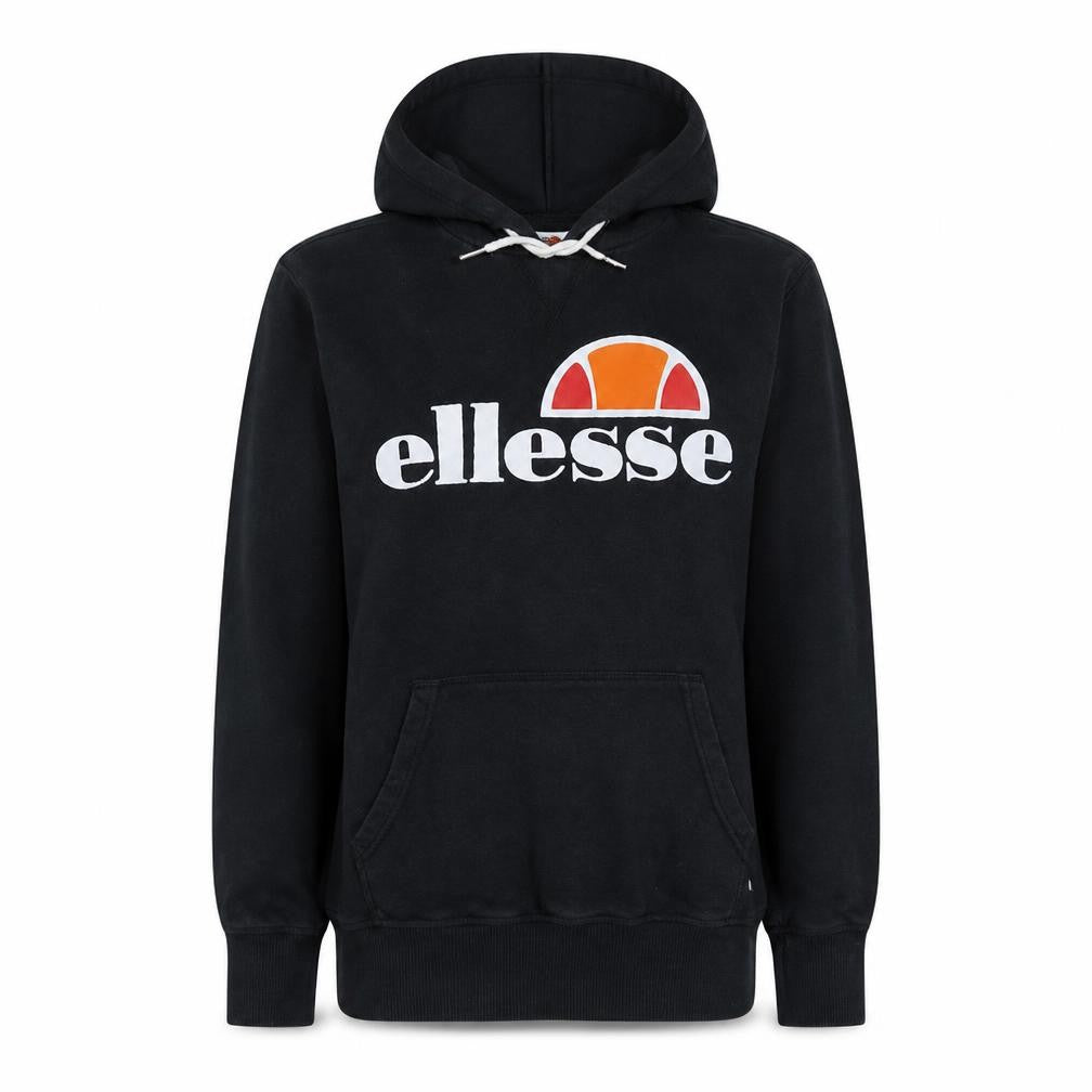 Ellesse Women's Black Pullover Hoodie UK 8 Casual Sportswear