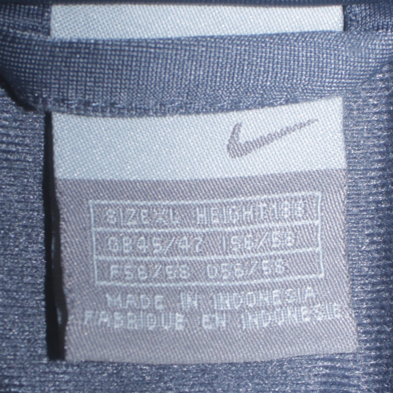 Nike Men's Grey Track Jacket XL Regular Fit Full Zip Activewear