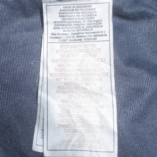 Nike Men's Grey Track Jacket XL Regular Fit Full Zip Activewear