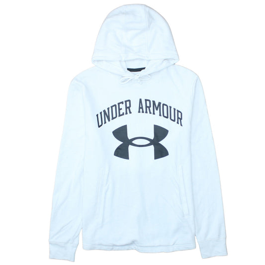 Under Armour Women's White Large Pullover Hoodie with Logo