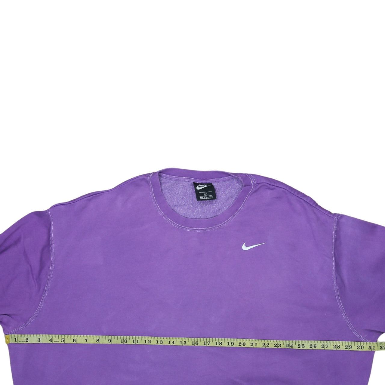Nike Women's Purple Crew Neck Pullover Sweatshirt 3XL Cotton Blend