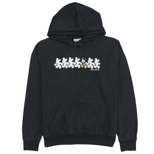 Disney Primark Womens Black XS Mickey Mouse Pullover Hoodie