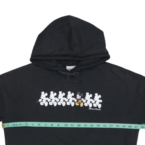 Disney Primark Womens Black XS Mickey Mouse Pullover Hoodie