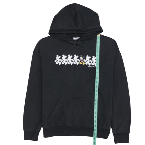 Disney Primark Womens Black XS Mickey Mouse Pullover Hoodie