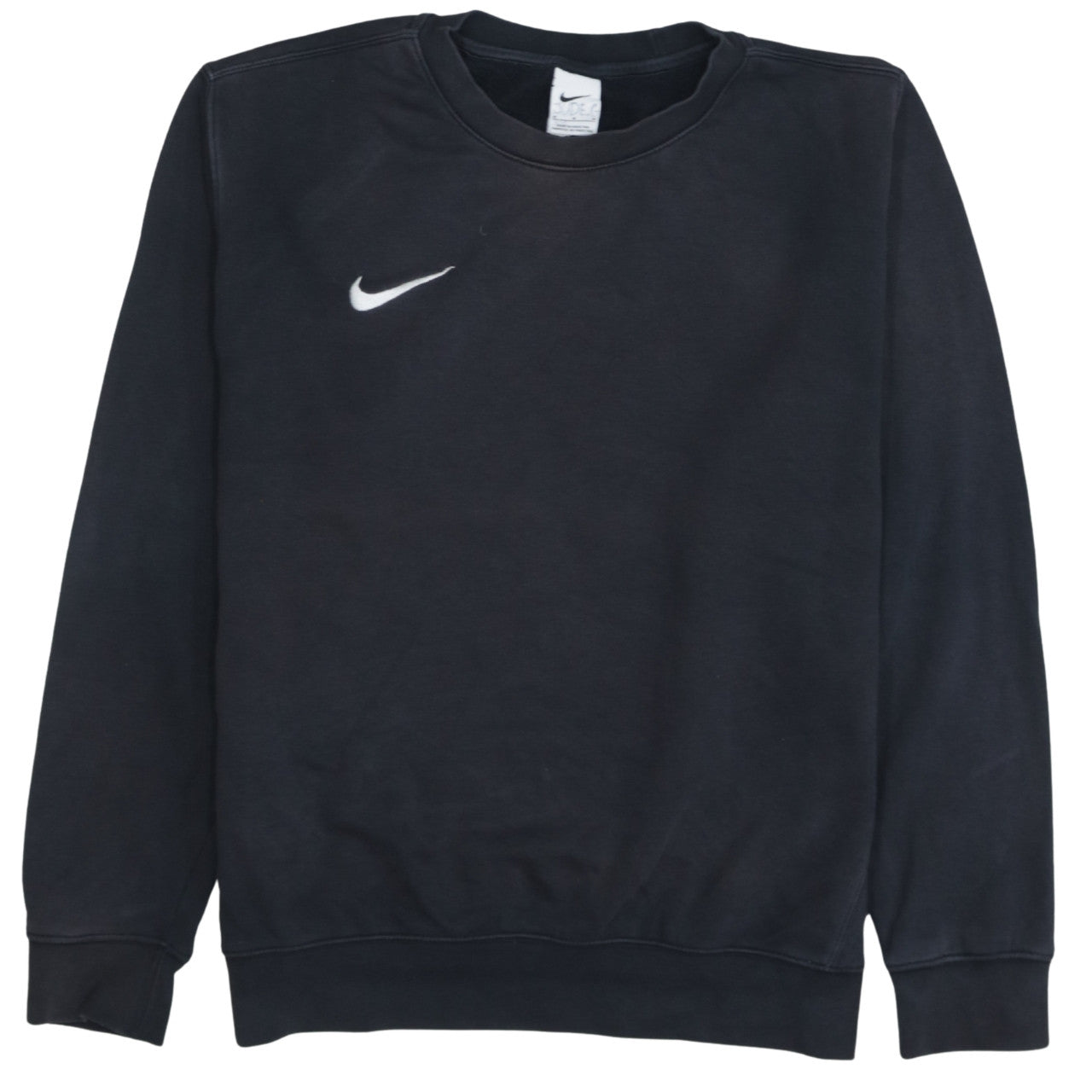 Nike Men's Black Pullover Sweatshirt M Crew Neck Fleece