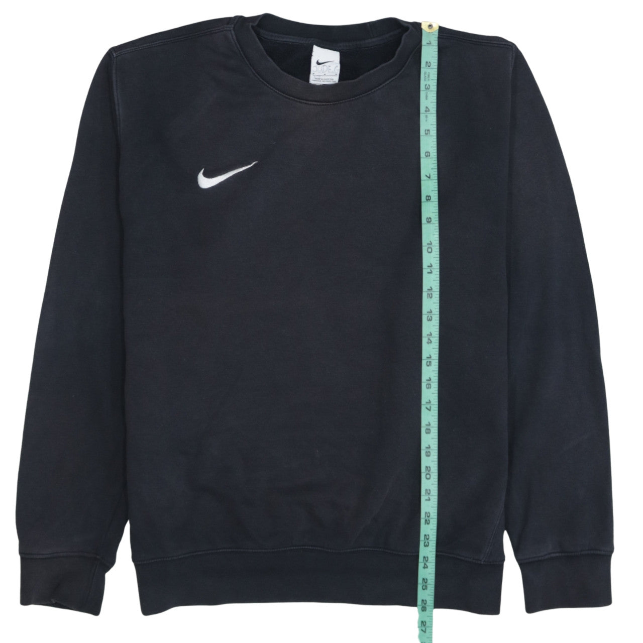 Nike Men's Black Pullover Sweatshirt M Crew Neck Fleece