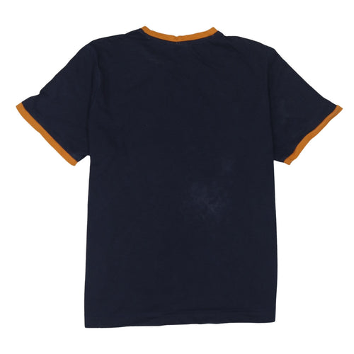 Puma Mens Blue 2XL Crew Neck Sports Logo Short Sleeve T-Shirt