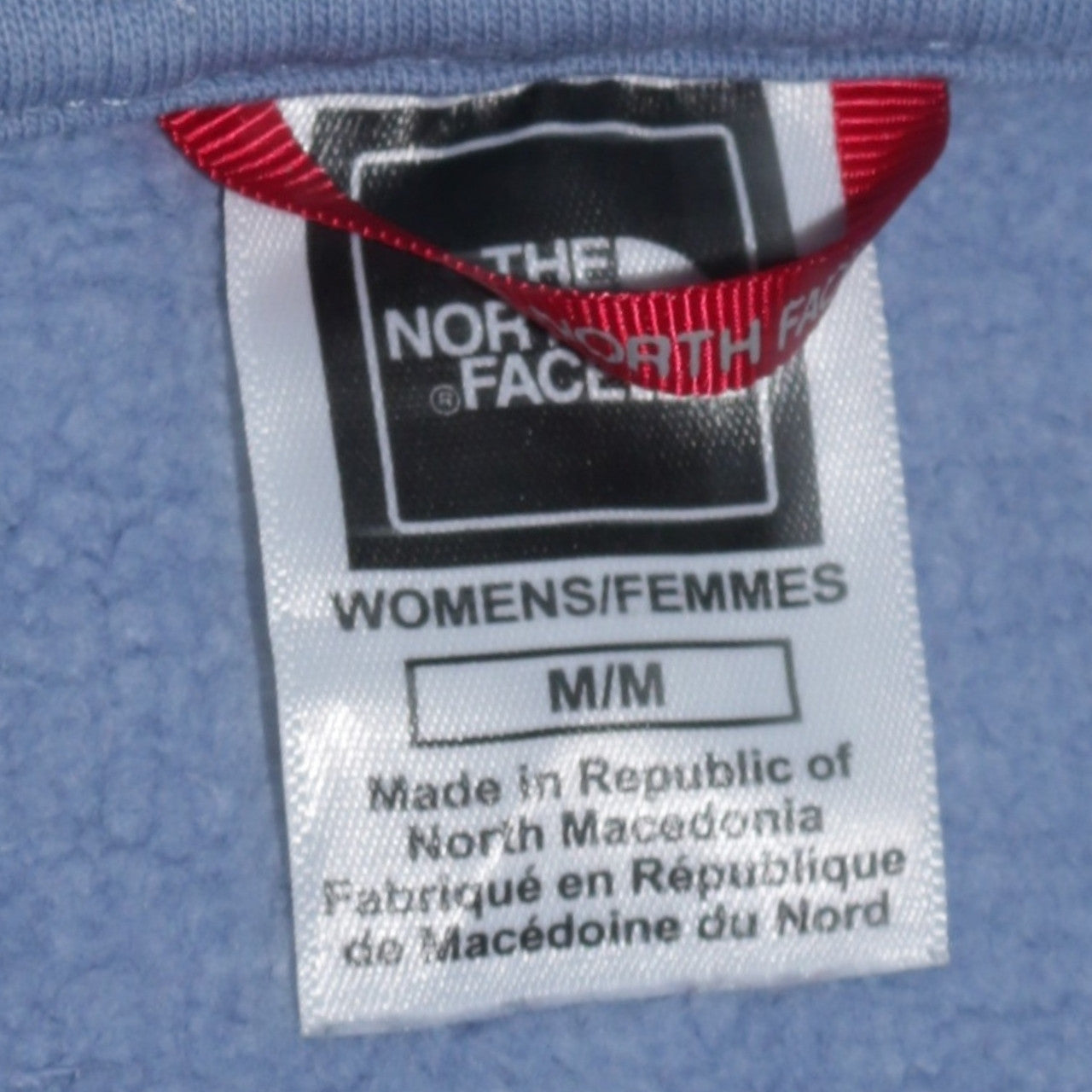 The North Face Womens Blue Medium Pullover Hoodie Casual Wear