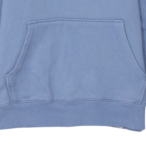 The North Face Womens Blue Medium Pullover Hoodie Casual Wear
