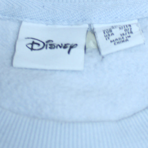 Disney Primark Women Blue Stitch Sweatshirt 2XS Pullover Jumper