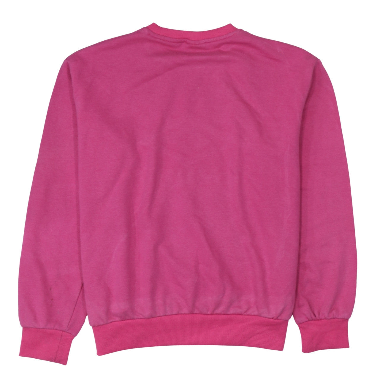 Umbro Womens Pink Cotton Blend Crew Neck Sweatshirt Size L