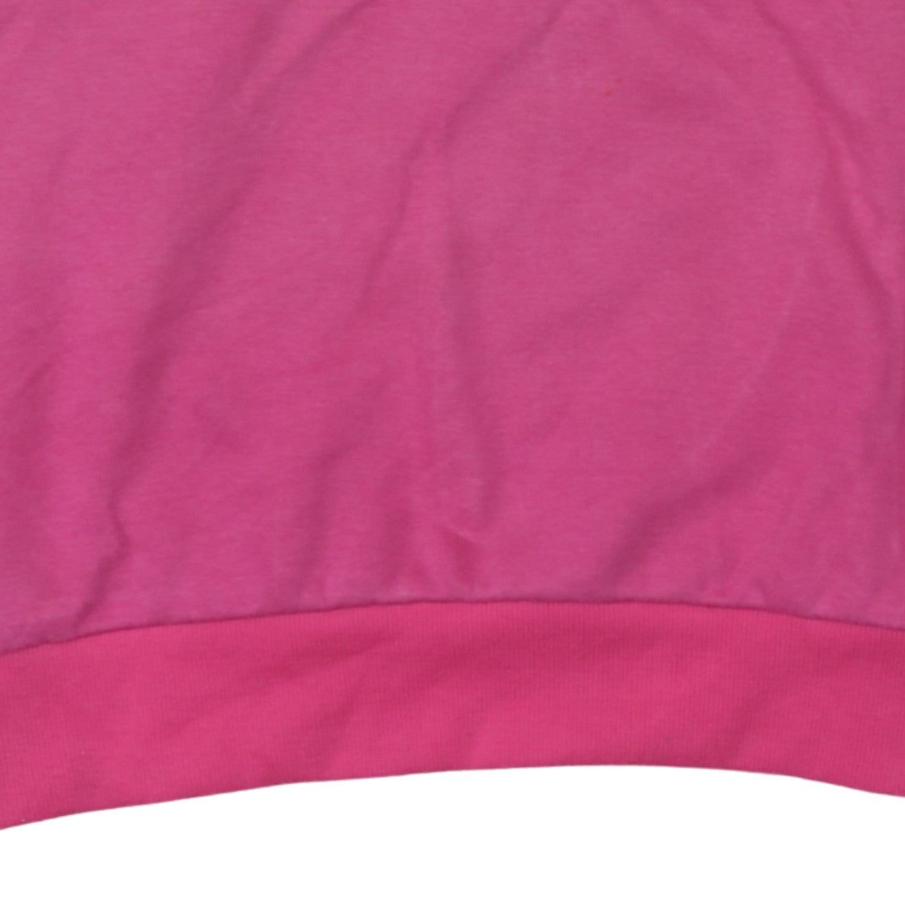 Umbro Womens Pink Cotton Blend Crew Neck Sweatshirt Size L