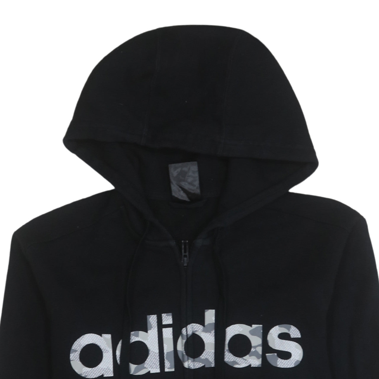 Adidas Men's Black Full Zip Hoodie Size S Sports Fleece