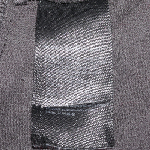 Calvin Klein Jeans Men's Grey Long Sleeve Logo T-Shirt Size S