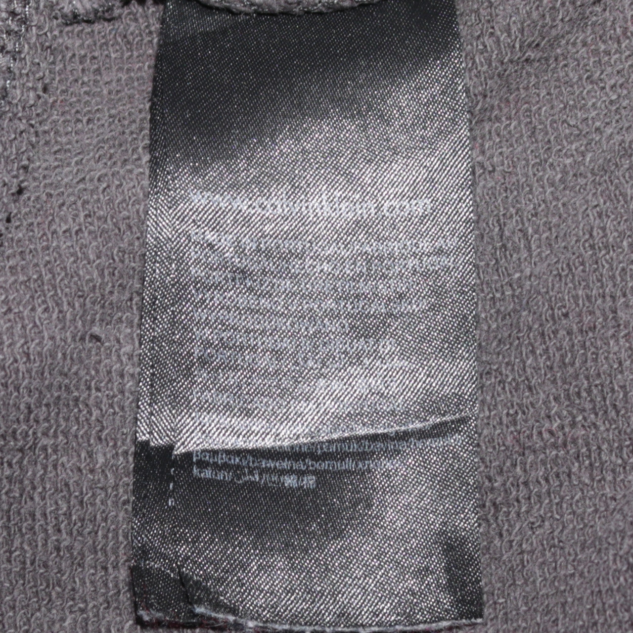 Calvin Klein Jeans Men's Grey Long Sleeve Logo T-Shirt Size S