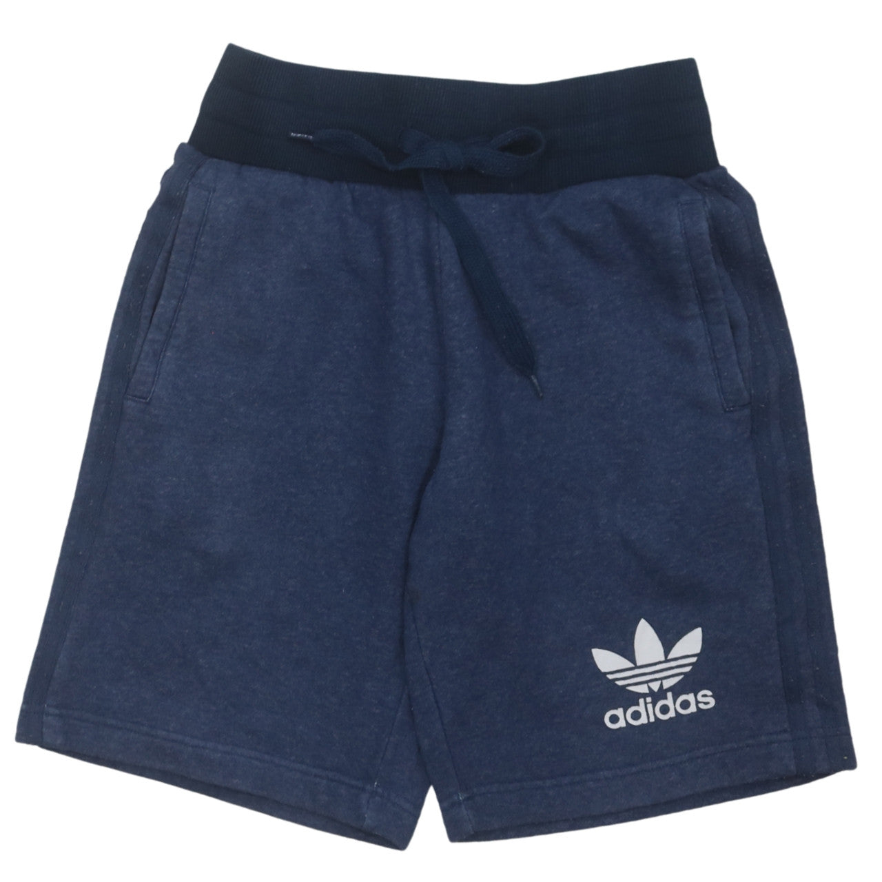 Adidas Men's Blue Sweat Shorts S Elastic Waist Casual