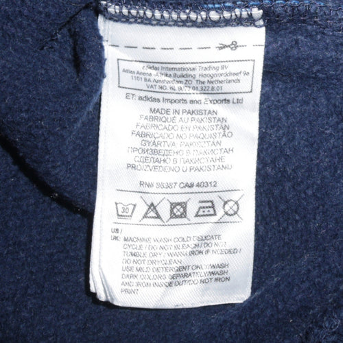 Adidas Originals Men's Blue Crew Neck Pullover Sweatshirt S