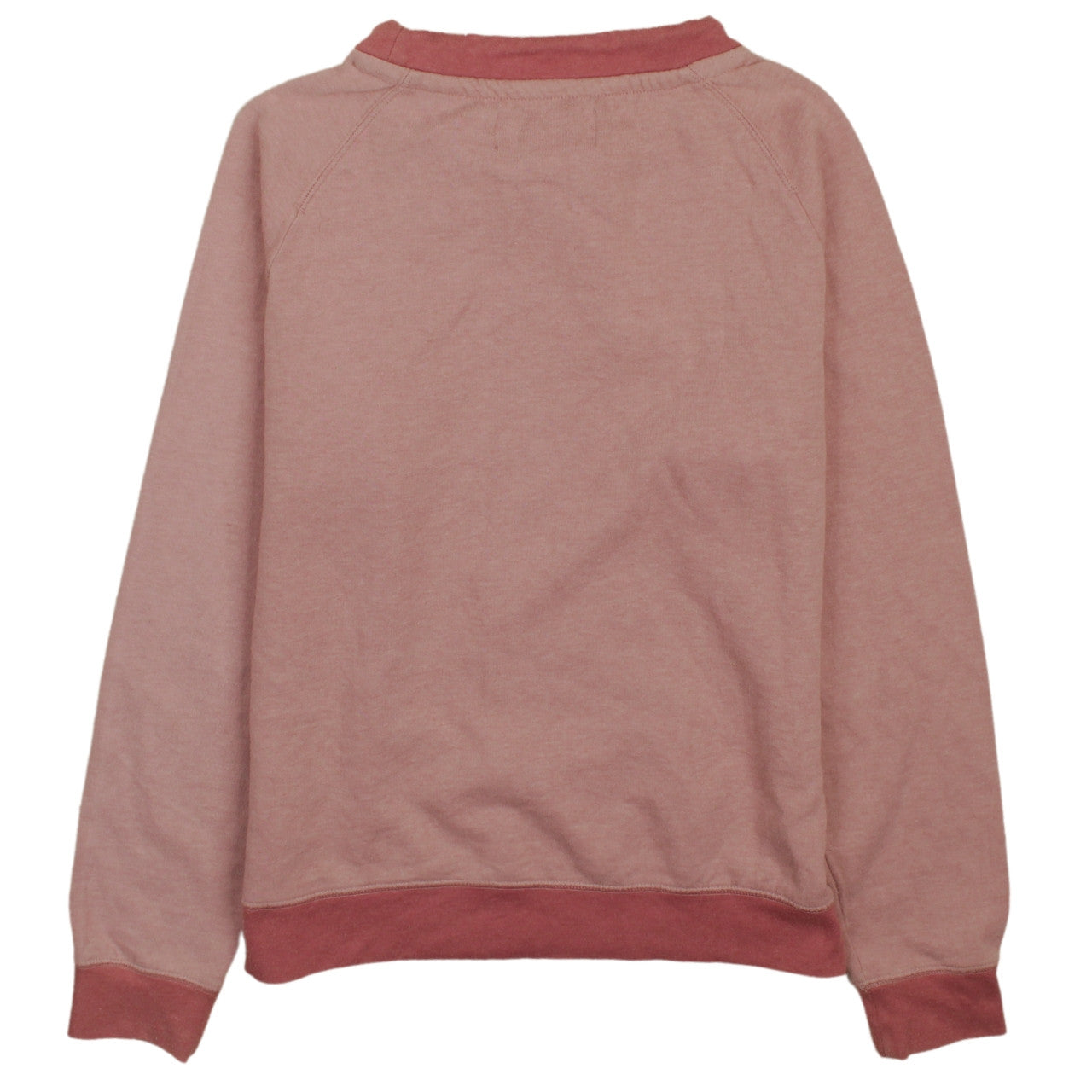 Kappa Womens Pink Pullover Sweatshirt Large Casual Embroidered Logo