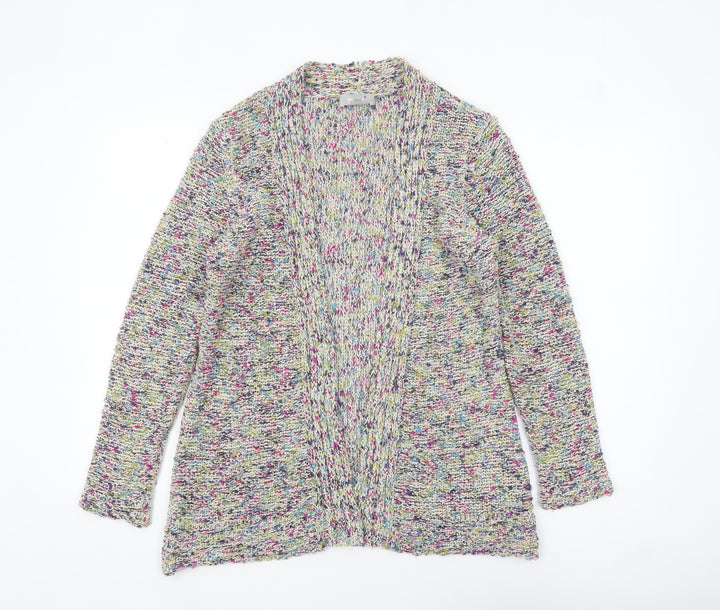 Marks & Spencer Per Una Women's Multicoloured Knit Cardigan Size 14