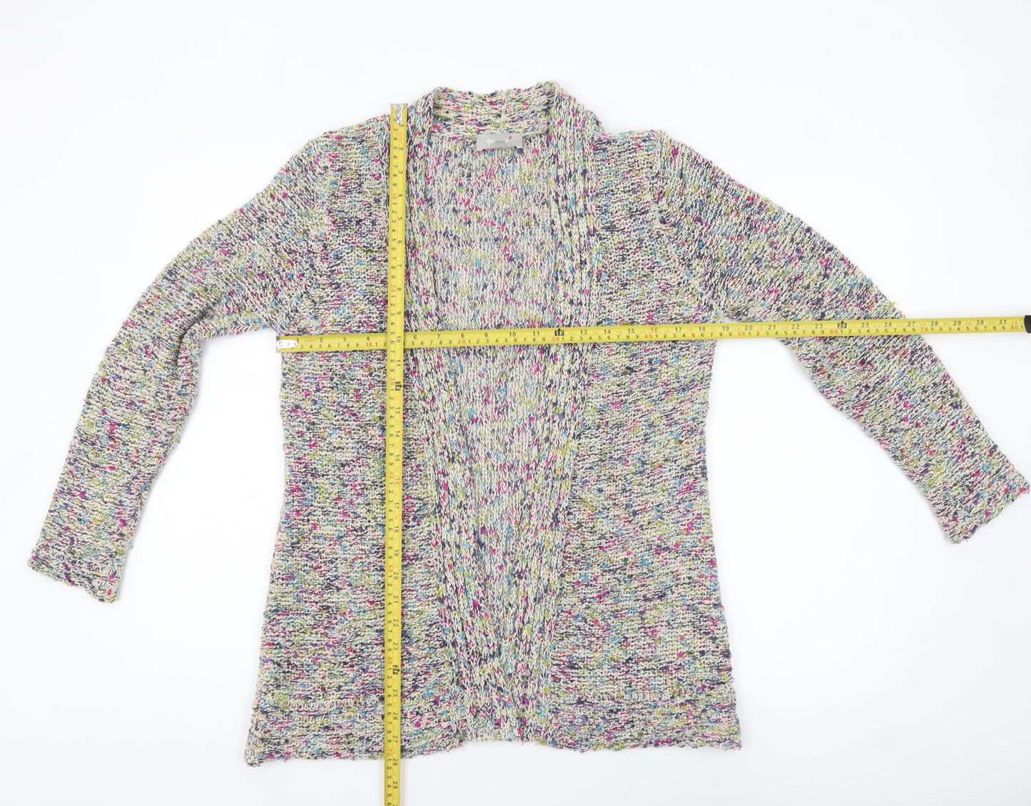 Marks & Spencer Per Una Women's Multicoloured Knit Cardigan Size 14