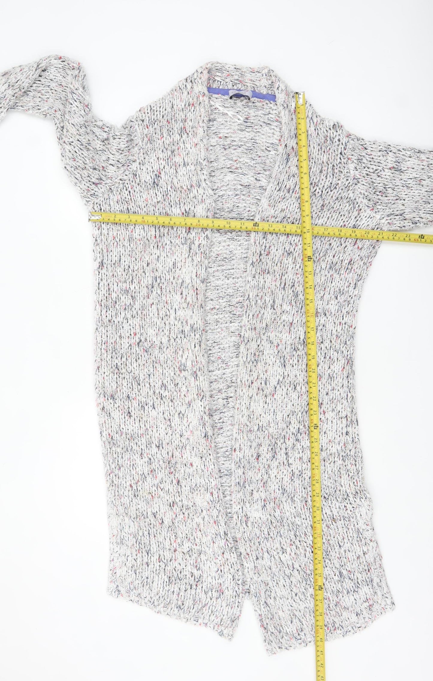 Marks and Spencer Women's Multicoloured Knit Cardigan Size 12