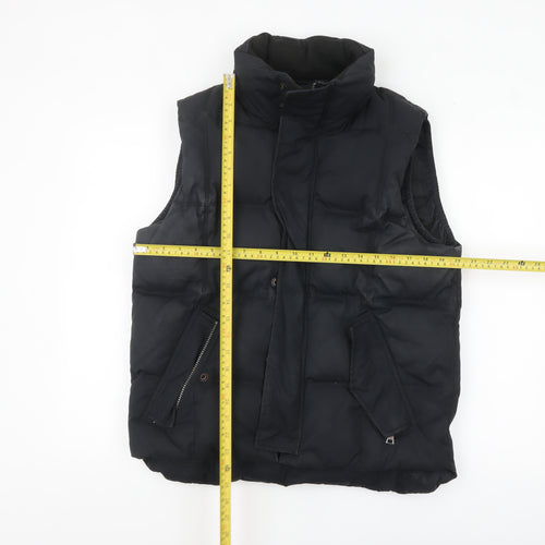 Banana Republic Women's Black Puffer Down Waistcoat Size S