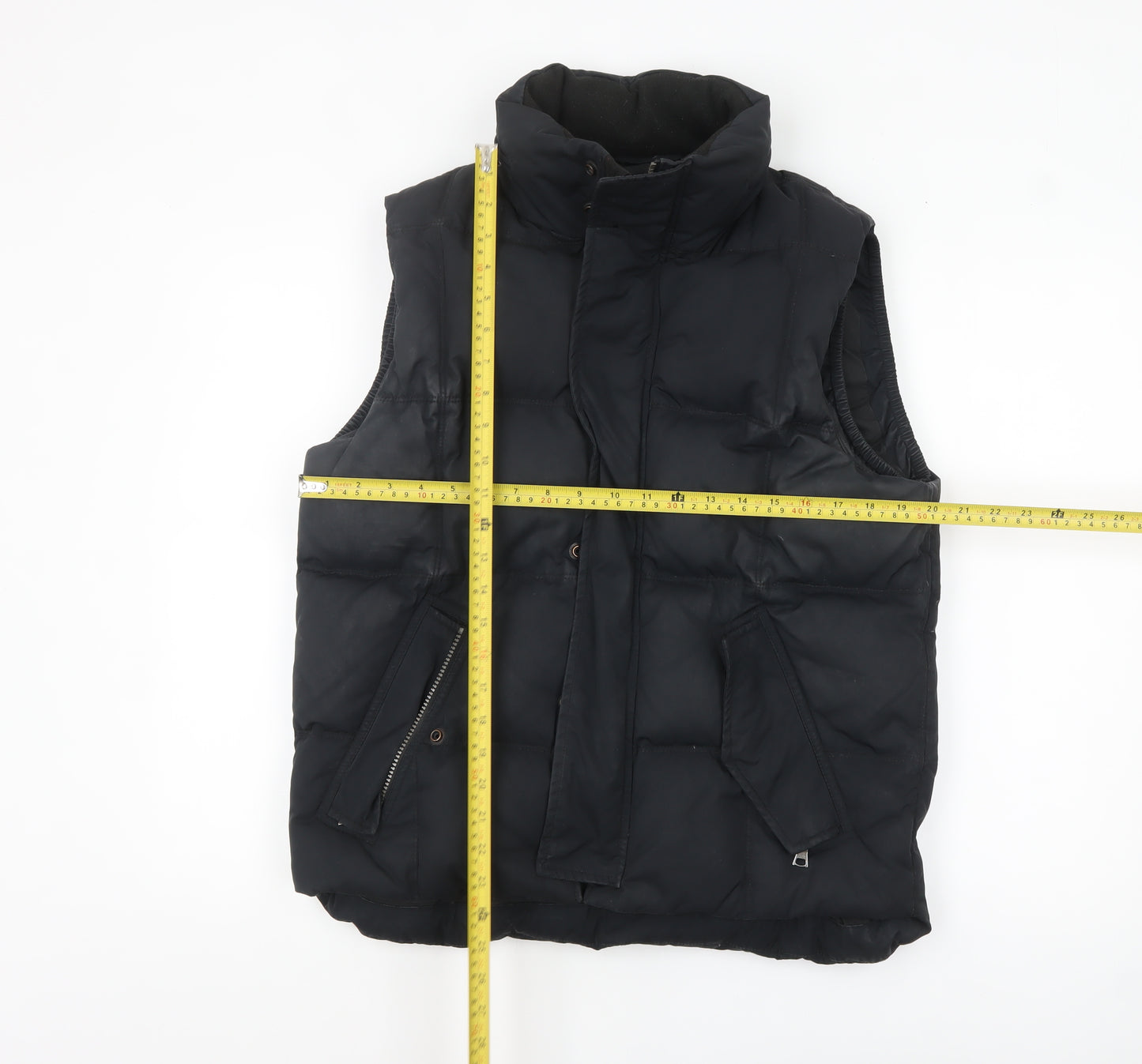 Banana Republic Women's Black Puffer Down Waistcoat Size S