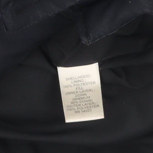 Banana Republic Women's Black Puffer Down Waistcoat Size S