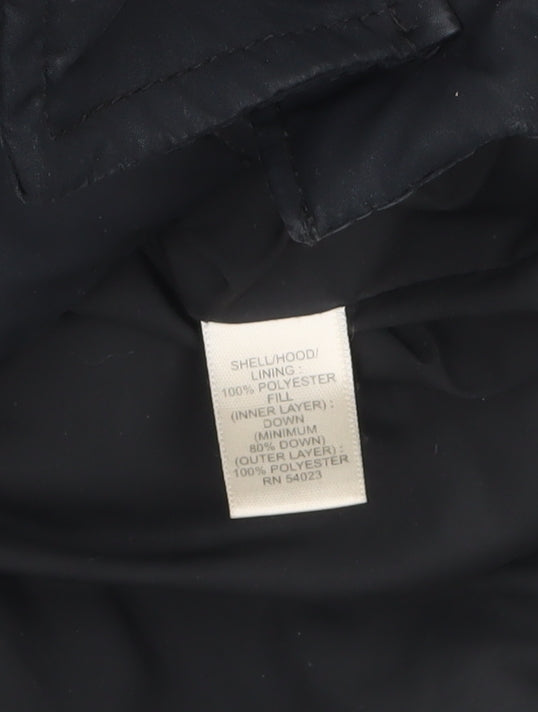 Banana Republic Women's Black Puffer Down Waistcoat Size S