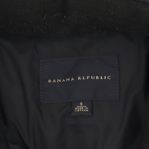 Banana Republic Women's Black Puffer Down Waistcoat Size S