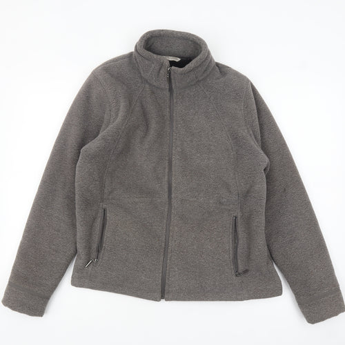 Marks and Spencer Women’s Grey Fleece Full Zip Jacket Size 16
