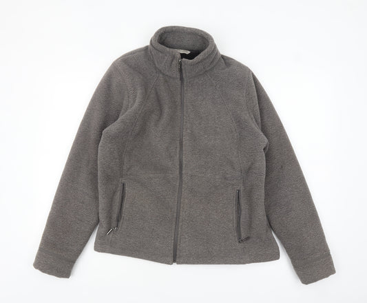 Marks and Spencer Women’s Grey Fleece Full Zip Jacket Size 16