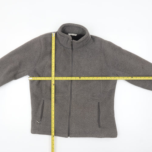 Marks and Spencer Women’s Grey Fleece Full Zip Jacket Size 16