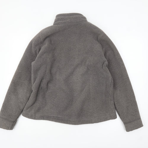 Marks and Spencer Women’s Grey Fleece Full Zip Jacket Size 16