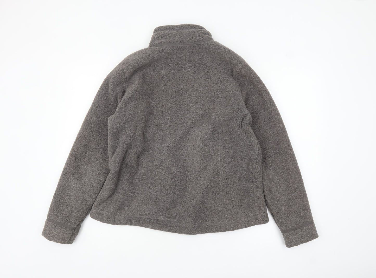 Marks and Spencer Women’s Grey Fleece Full Zip Jacket Size 16