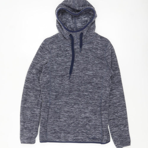 Peter Storm Women’s Blue Pullover Hoodie Size 8 Polyester Fleece