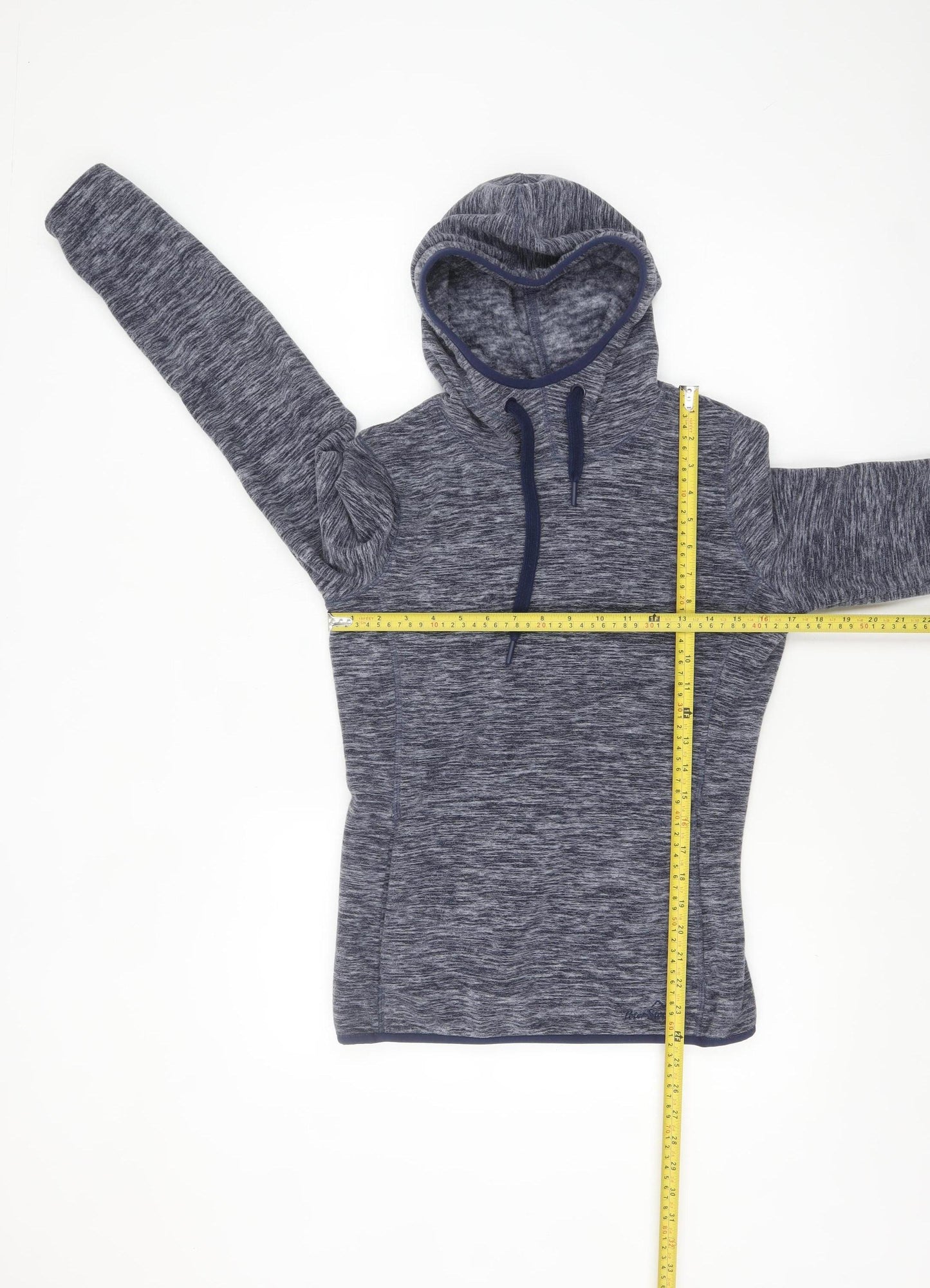 Peter Storm Women’s Blue Pullover Hoodie Size 8 Polyester Fleece