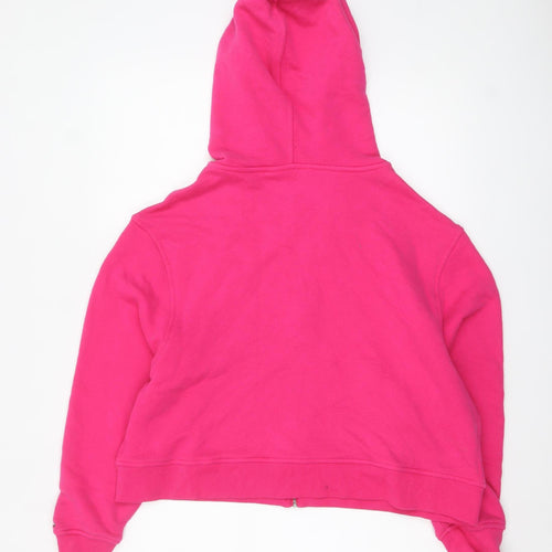 Tommy Hilfiger Women’s Pink Full Zip Hoodie XL Cotton Blend