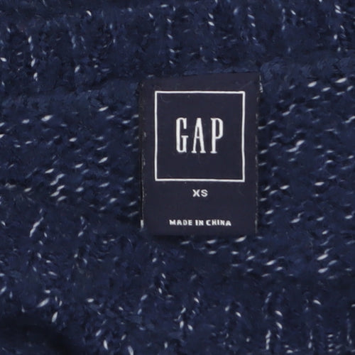 GAP Women’s Blue Chunky Knit Crew Neck Pullover Jumper XS